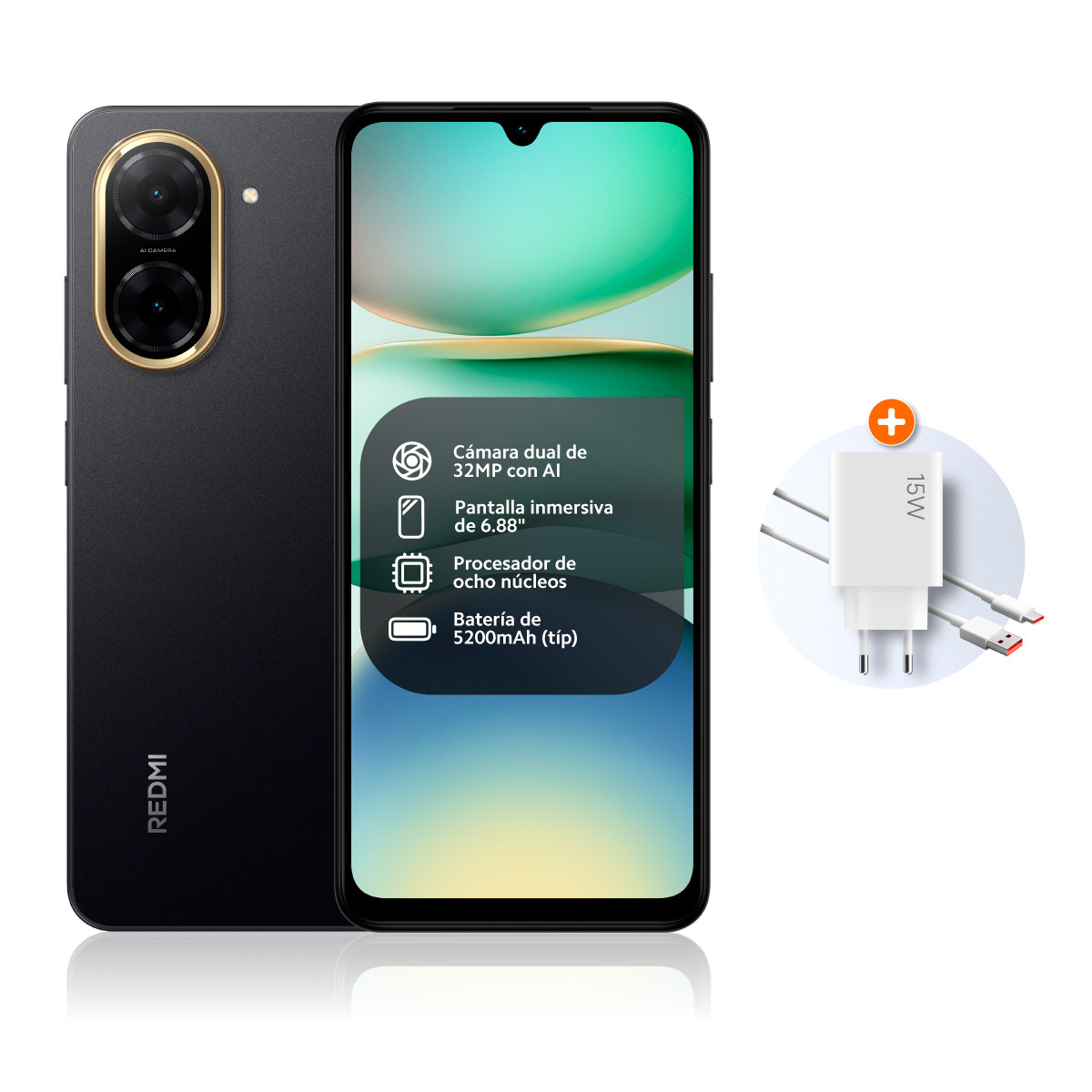 CELULAR XIAOMI REDMI A5 6.8" 128 GB 4 GB RAM 32MP - 2