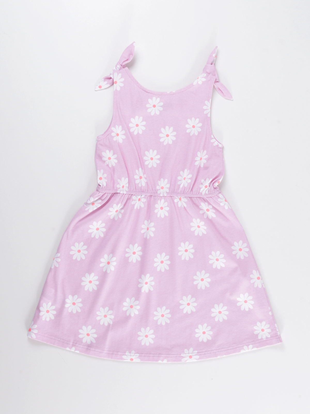VESTIDO HARVEST ESTAMPADO CON NUDO - 2