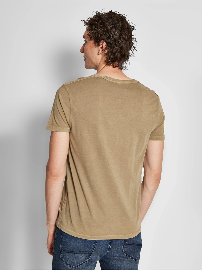 POLERA HOMBRE BARBADOS ALGODÓN CREW NECK MANGA CORTA BÁSICA - 2