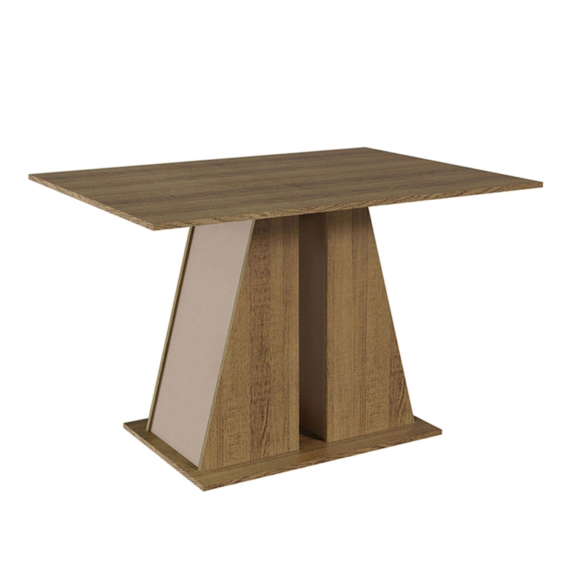 JUEGO DE COMEDOR VEKKA HOME ANGELA MORELLO 4 SILLAS BEIGE - 3