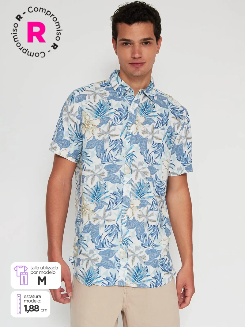 CAMISA HOMBRE REGATTA MANGA CORTA - 1