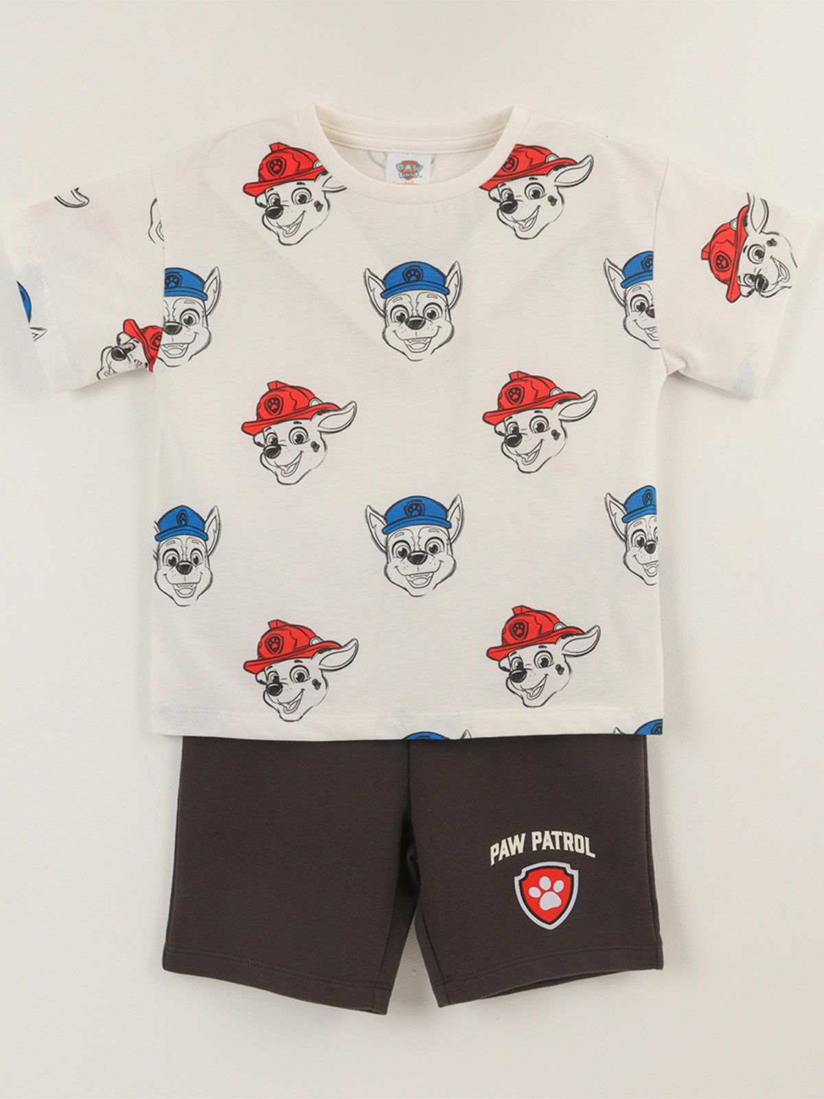 CONJUNTO PAW PATROL MANGA CORTA - 1