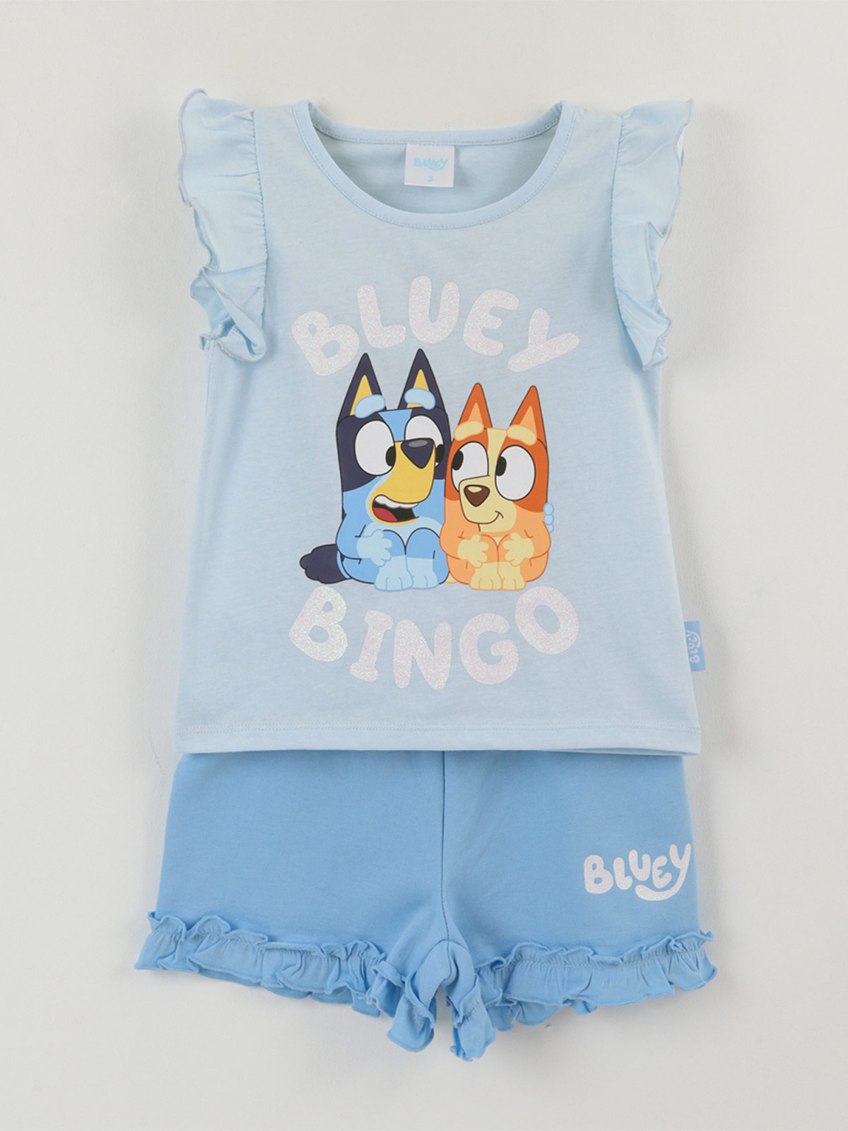 CONJUNTO BLUEY MANGA CORTA - 1