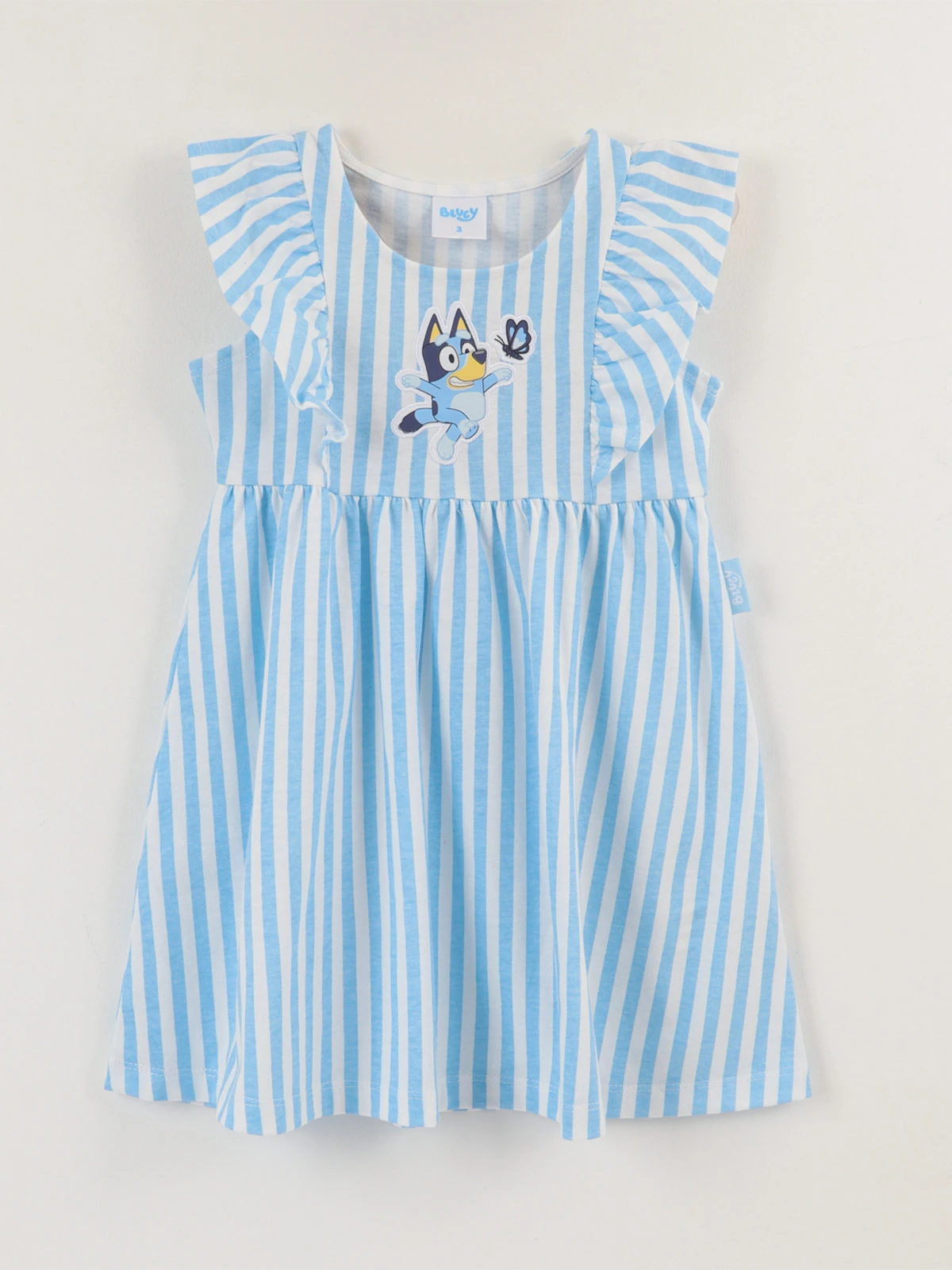 VESTIDO NIÑA BLUEY MANGA CORTA - 1