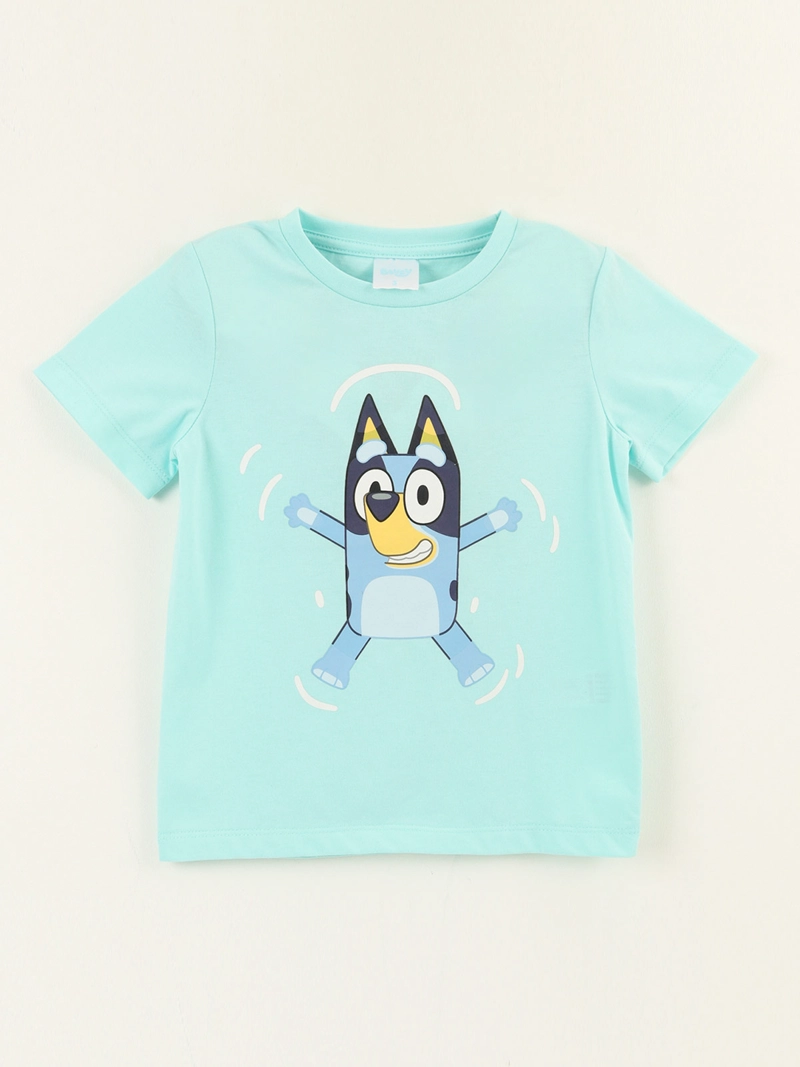 POLERA MANGA CORTA NIÑO BLUEY MESA - 1