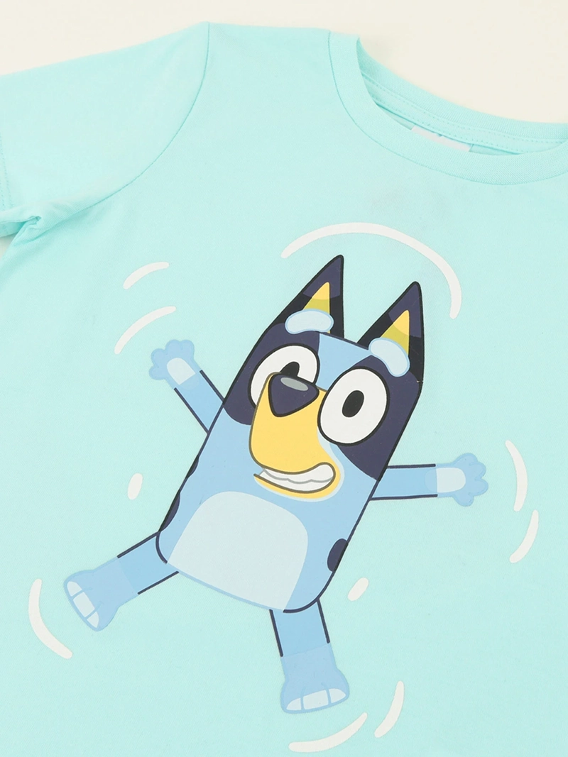 POLERA MANGA CORTA NIÑO BLUEY MESA - 3