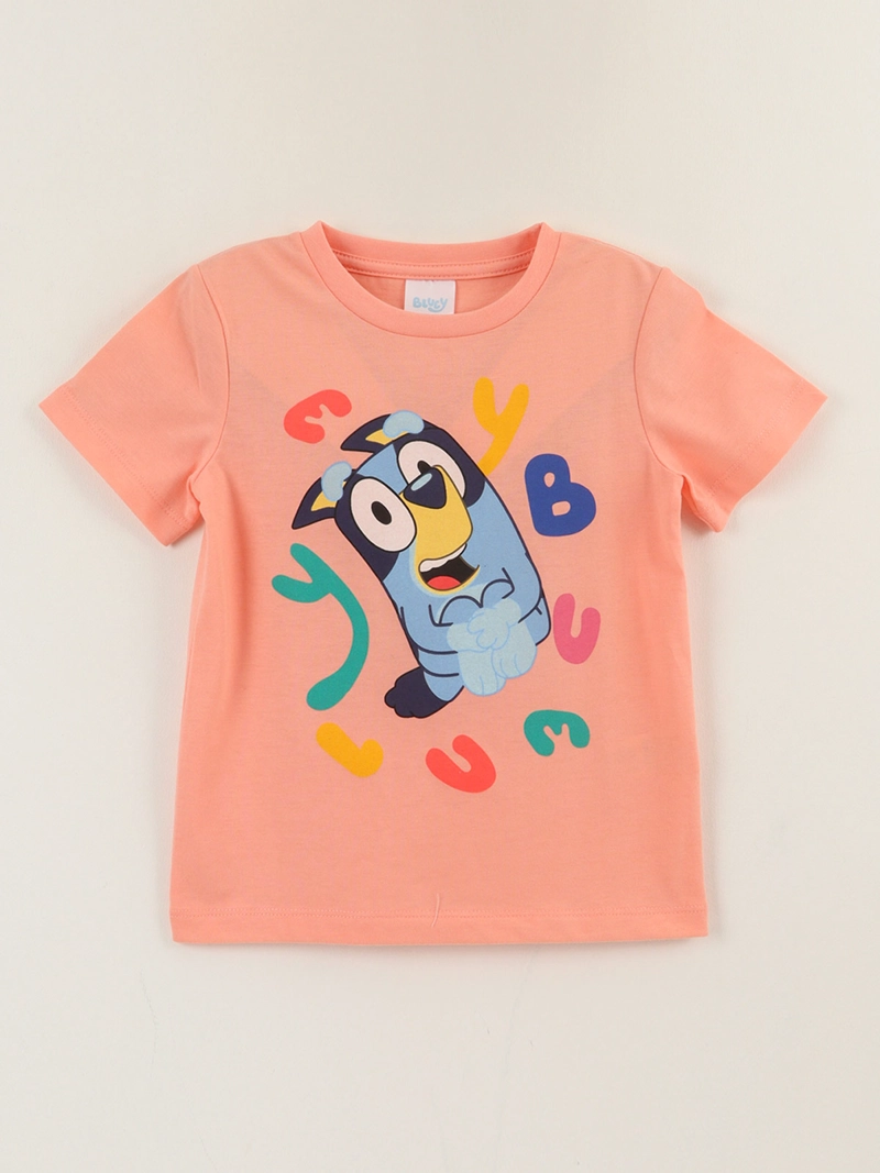 POLERA MANGA CORTA NIÑO BLUEY MESA - 1