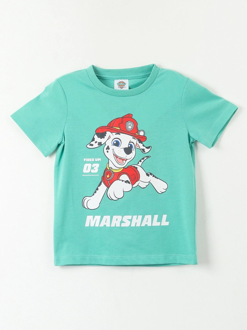 POLERA MANGA CORTA NIÑO PAW PATROL MARSHALL - 1