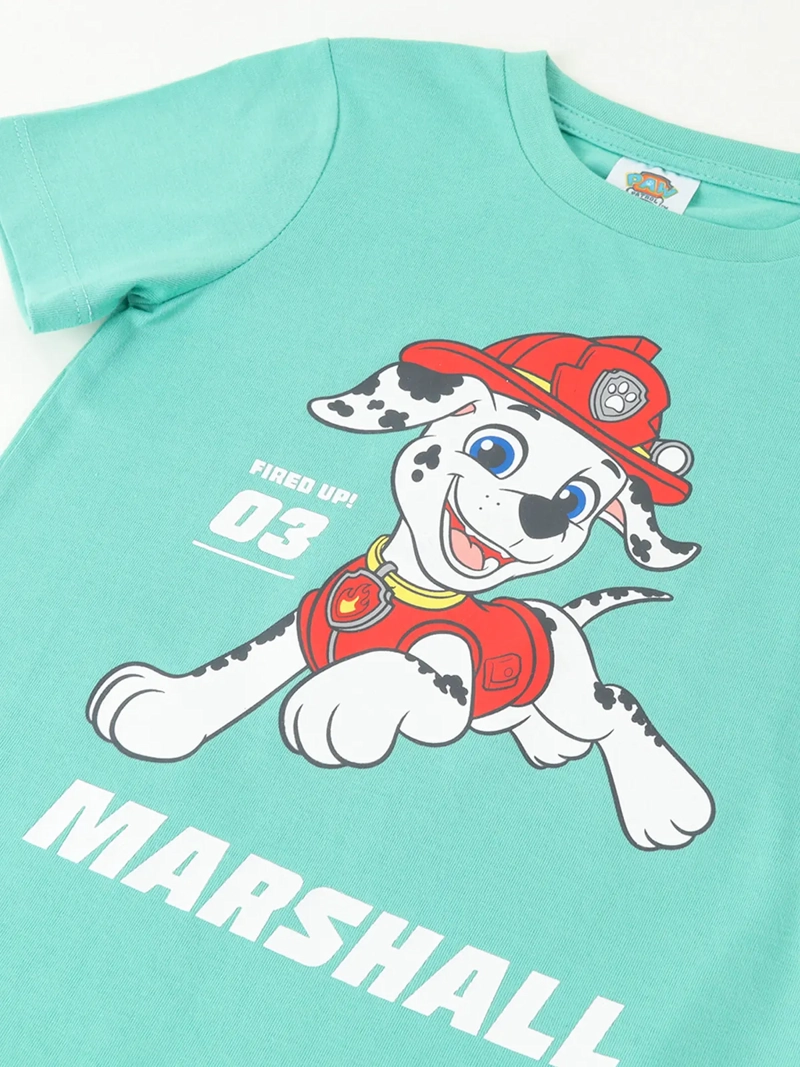 POLERA MANGA CORTA NIÑO PAW PATROL MARSHALL - 3