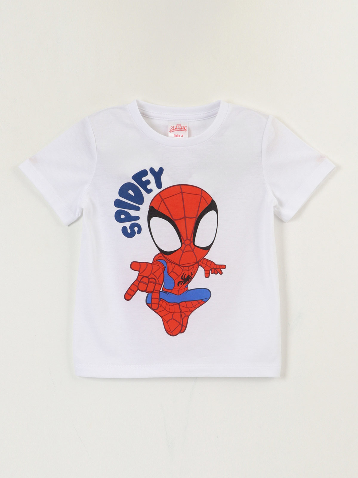 POLERA NIÑO SPIDERMAN SPIDEY MANGA CORTA - 1