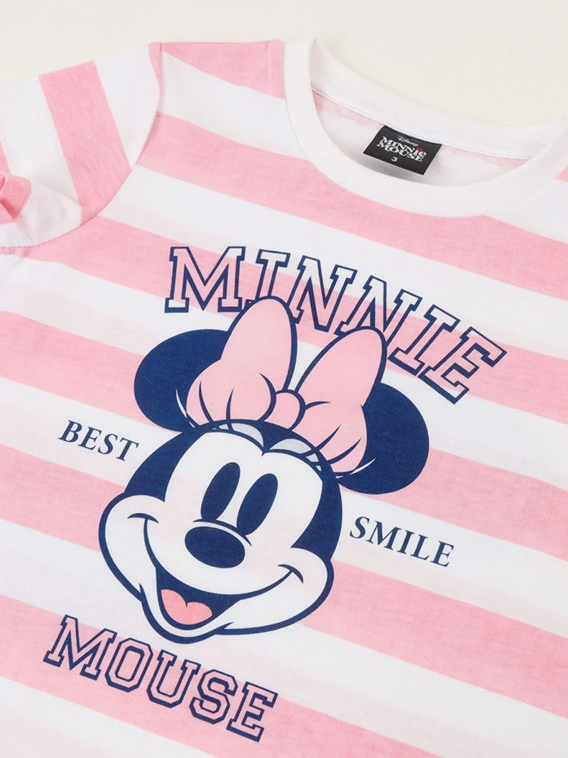 POLERA MANGA CORTA NIÑA MINNIE BEST SMILE - 3
