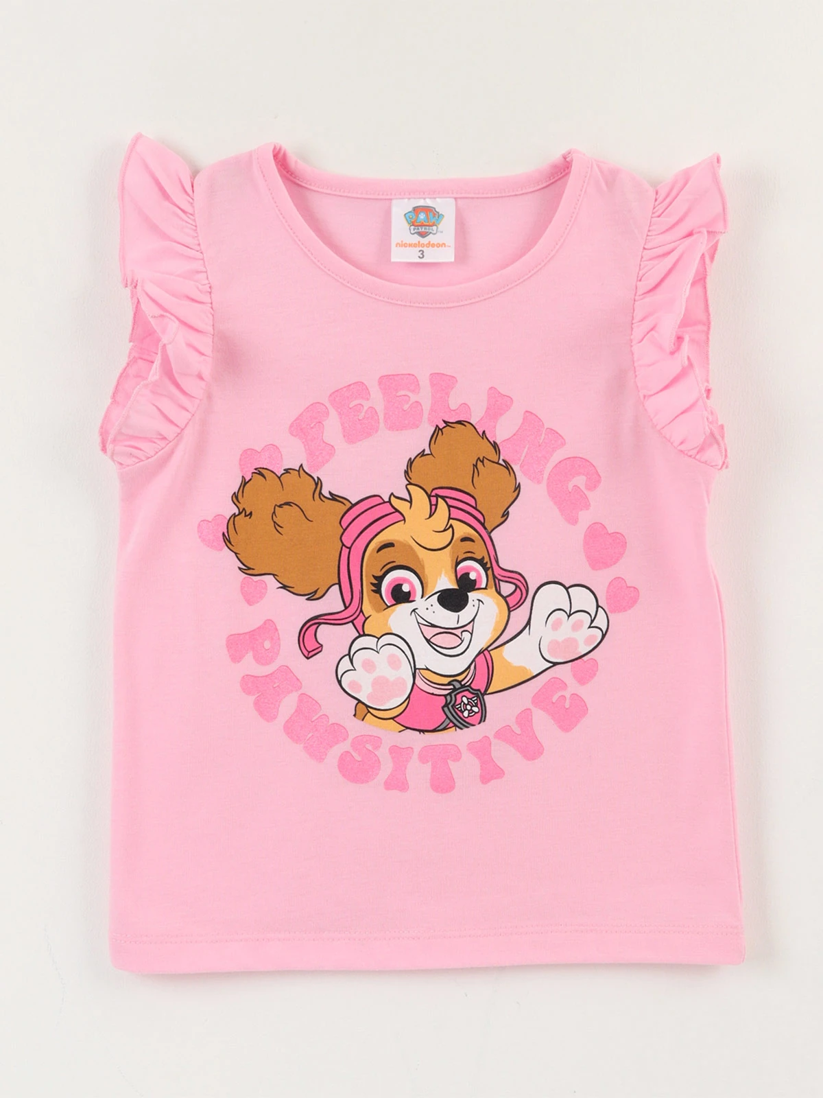 POLERA NIÑA PAW PATROL SIN MANGAS - 1