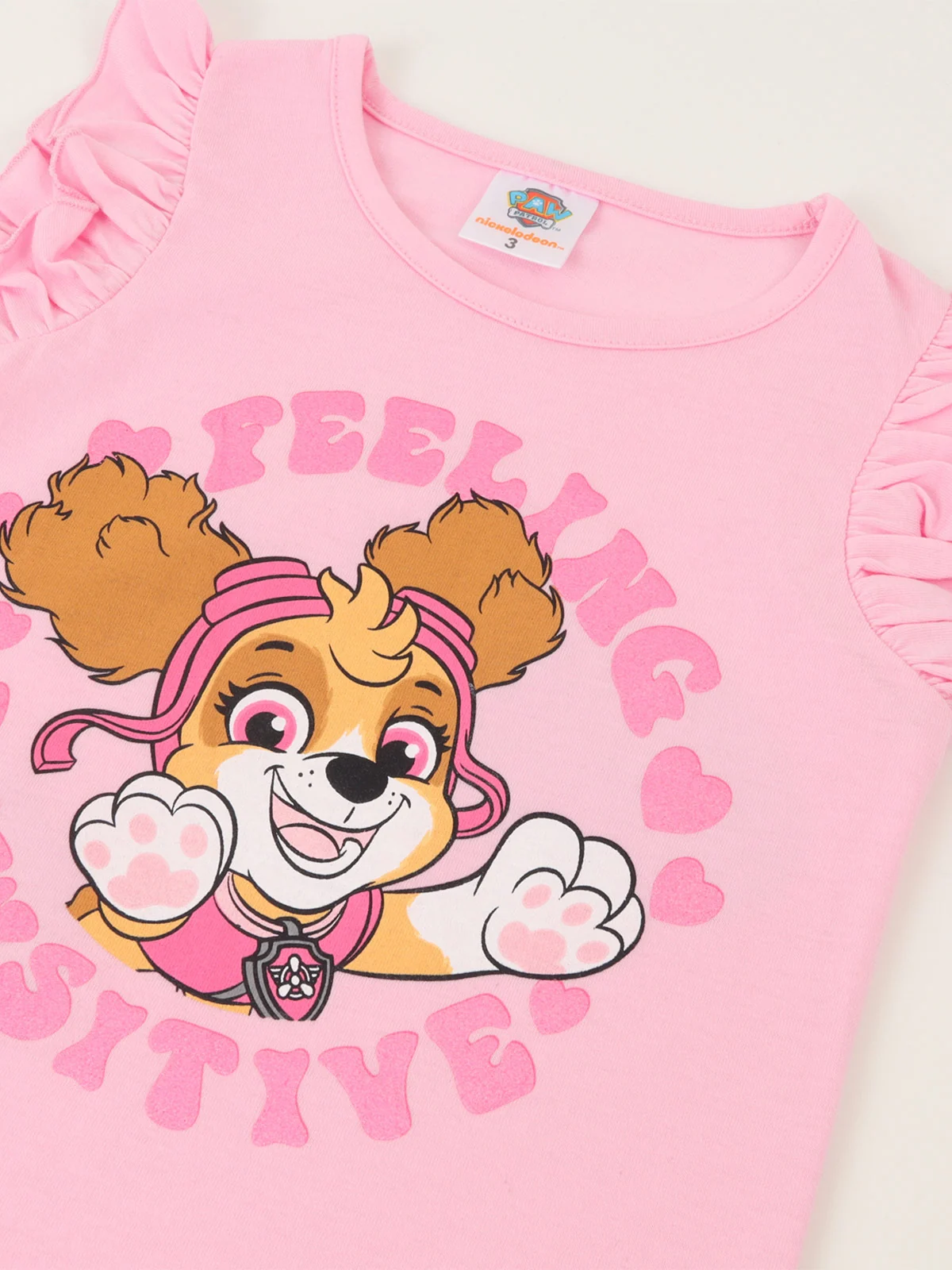 POLERA NIÑA PAW PATROL SIN MANGAS - 3