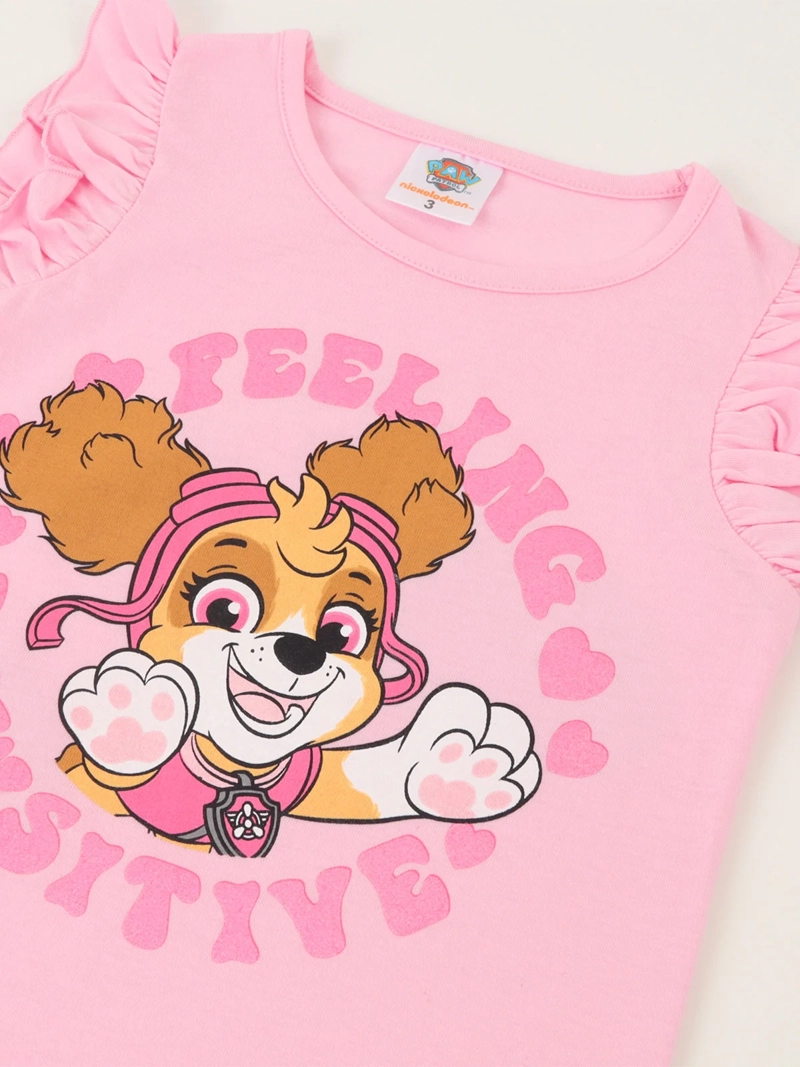 POLERA NIÑA PAW PATROL SIN MANGAS - 3