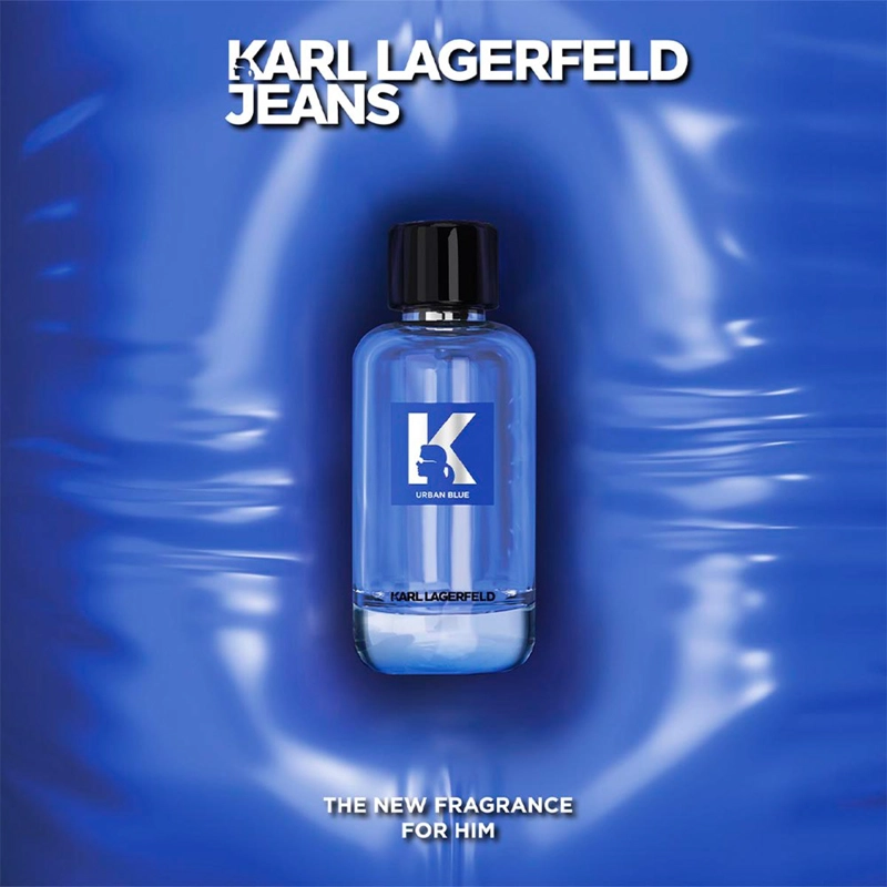 PERFUME KARL LAGERFELD JEANS URBAN BLUE EDT 100 ML - 3