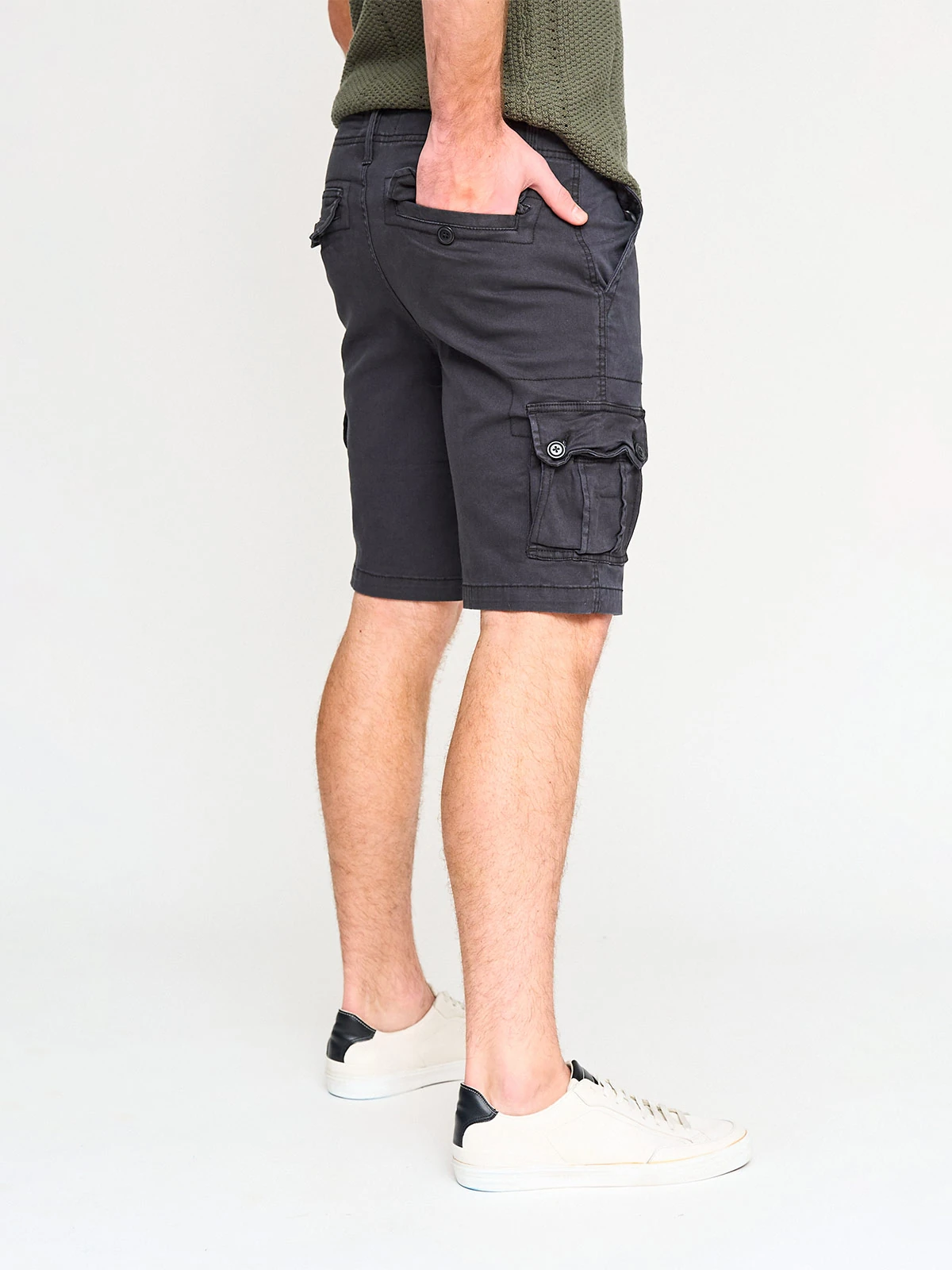 BERMUDA HOMBRE AEROPOSTALE CARGO ALGODÓN - 2