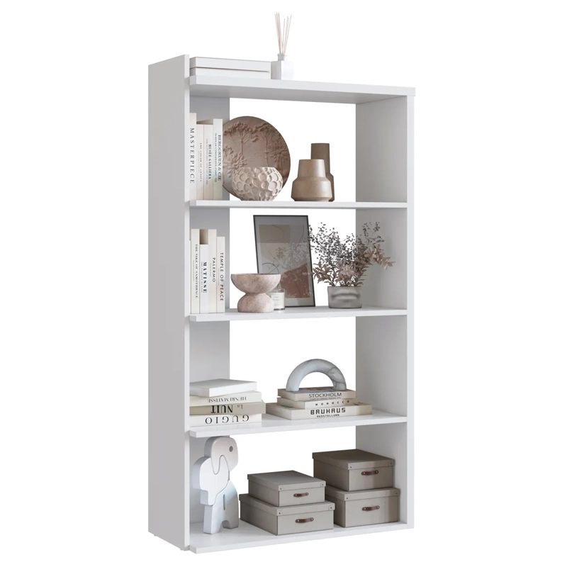 ESTANTE BE DESIGN SENSE EMOVELL 4 REPISAS MDP BLANCO - 2