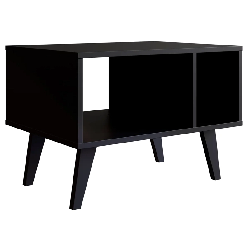 MESA DE CENTRO BE DESIGN MDP 60 CM RETRO EMOVELL NEGRO - 1