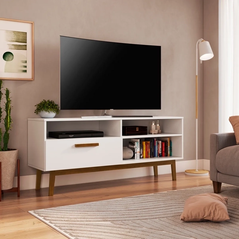 RACK TV BE DESIGN MDP 55" EMOVELL BLANCO - 4