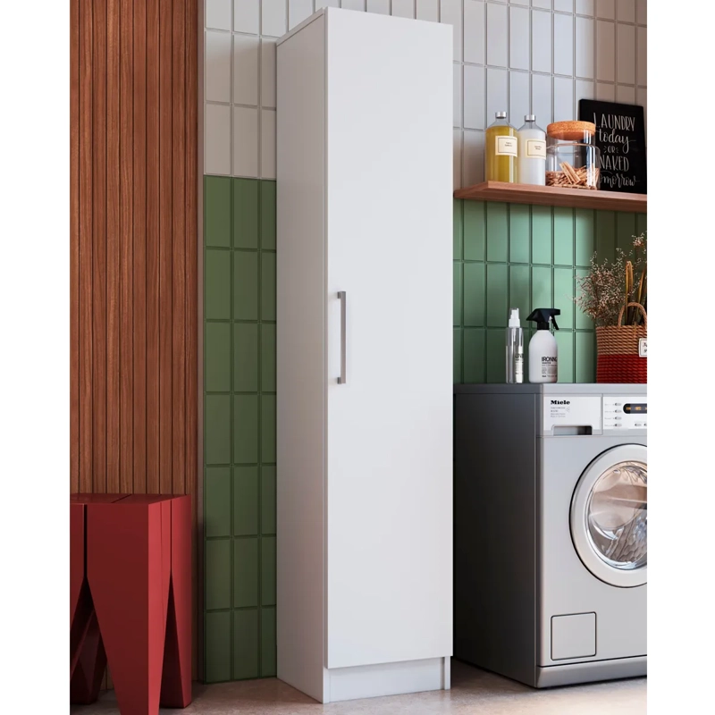 ESTANTE BE DESIGN 5 REPISAS MDP LINEA SLIM BLANCO - 5