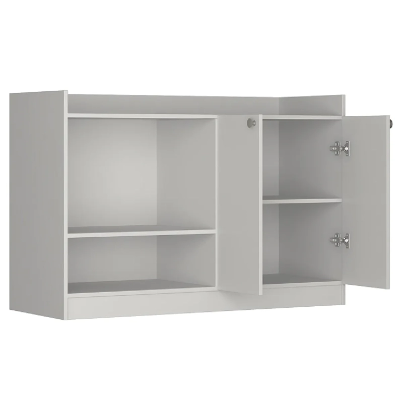 MUEBLE COCINA BE DESIGN 2 ESPACIOS 2 PUERTAS BLANCO - 2