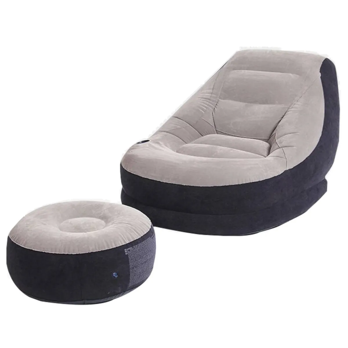 SILLÓN BE DESIGN INFLABLE RELAX LIVE SPORT+POSA PIES AZUL - 2