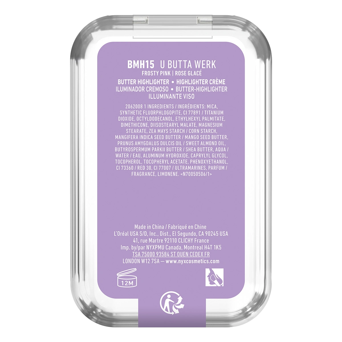 ILUMINADOR NYX 5 GR BUTTERMELT - 4