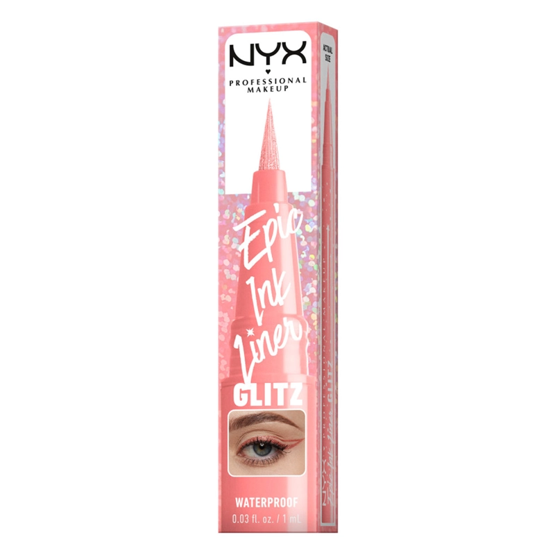 DELINEADOR DE OJOS NYX PROFESSIONAL MAKE UP EPIC INK GLITZ BOOTCUT BLING - 5