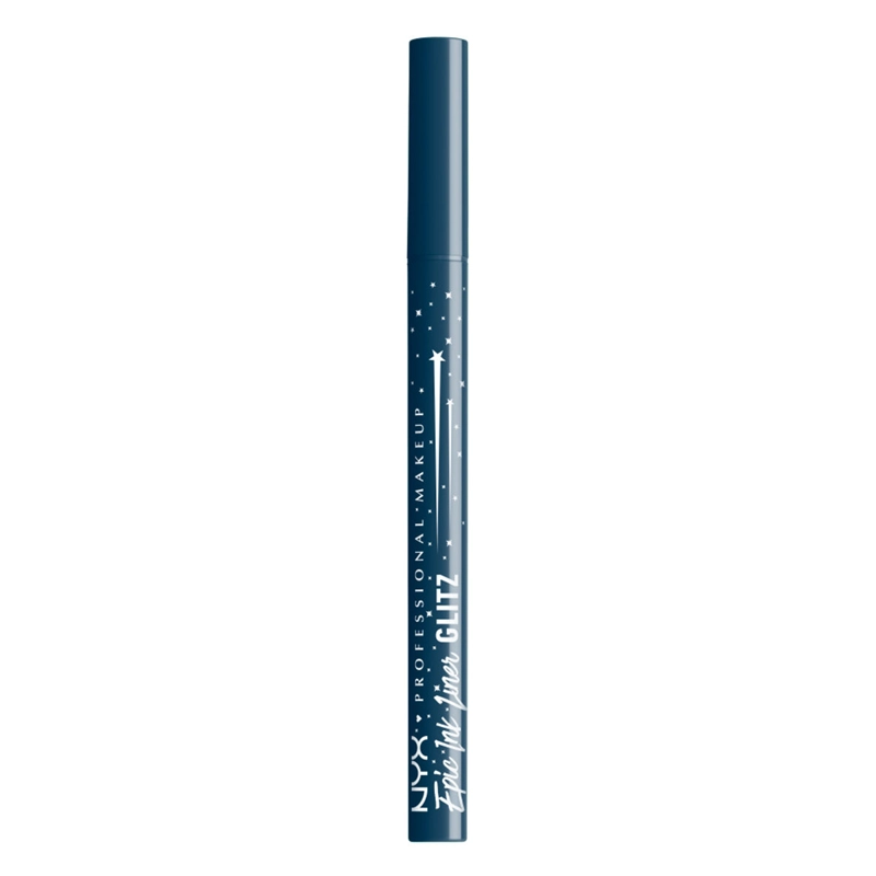 DELINEADOR DE OJOS NYX PROFESSIONAL MAKE UP EPIC INK GLITZ DENIM DAZZLE - 2