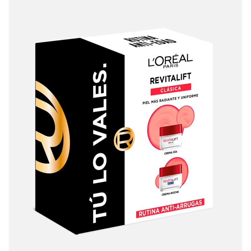 RUTINA ANTIEDAD LOREAL SPF 30 REVITALIFT DÍA 50 ML + NOCHE 50 ML - 2