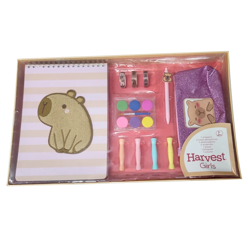 SET HARVEST PREMIUM ACUARELAS CAPIBARA - 1