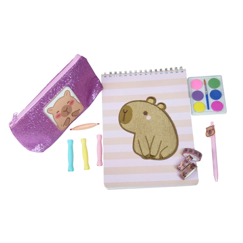 SET HARVEST PREMIUM ACUARELAS CAPIBARA - 3