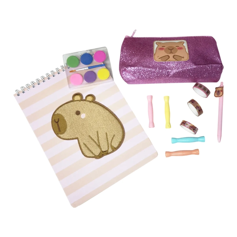 SET HARVEST PREMIUM ACUARELAS CAPIBARA - 4