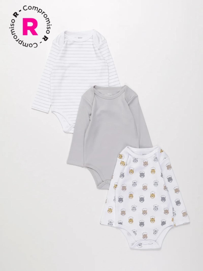 PACK X3 ROPA INTERIOR NIÑO BABY HARVEST - 1