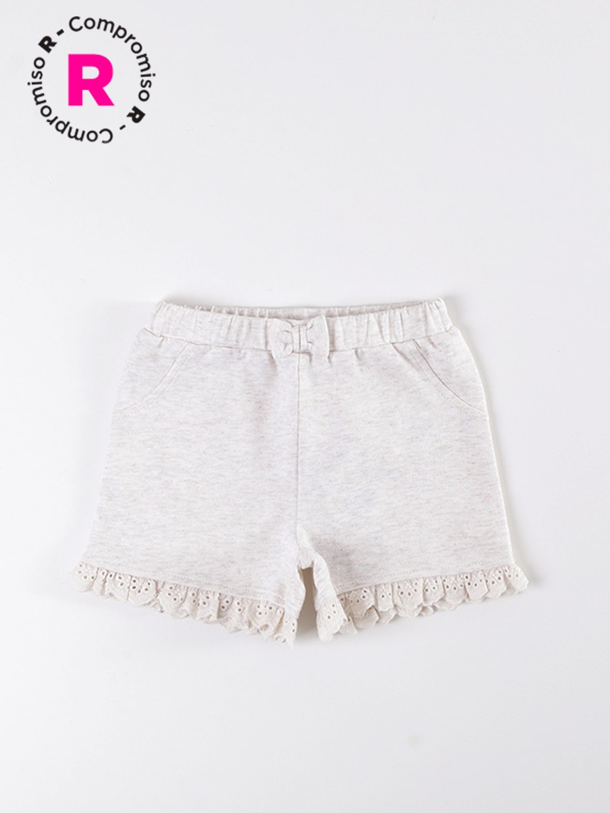 SHORT NIÑA BABY HARVEST VUELOS BRODERIE - 1