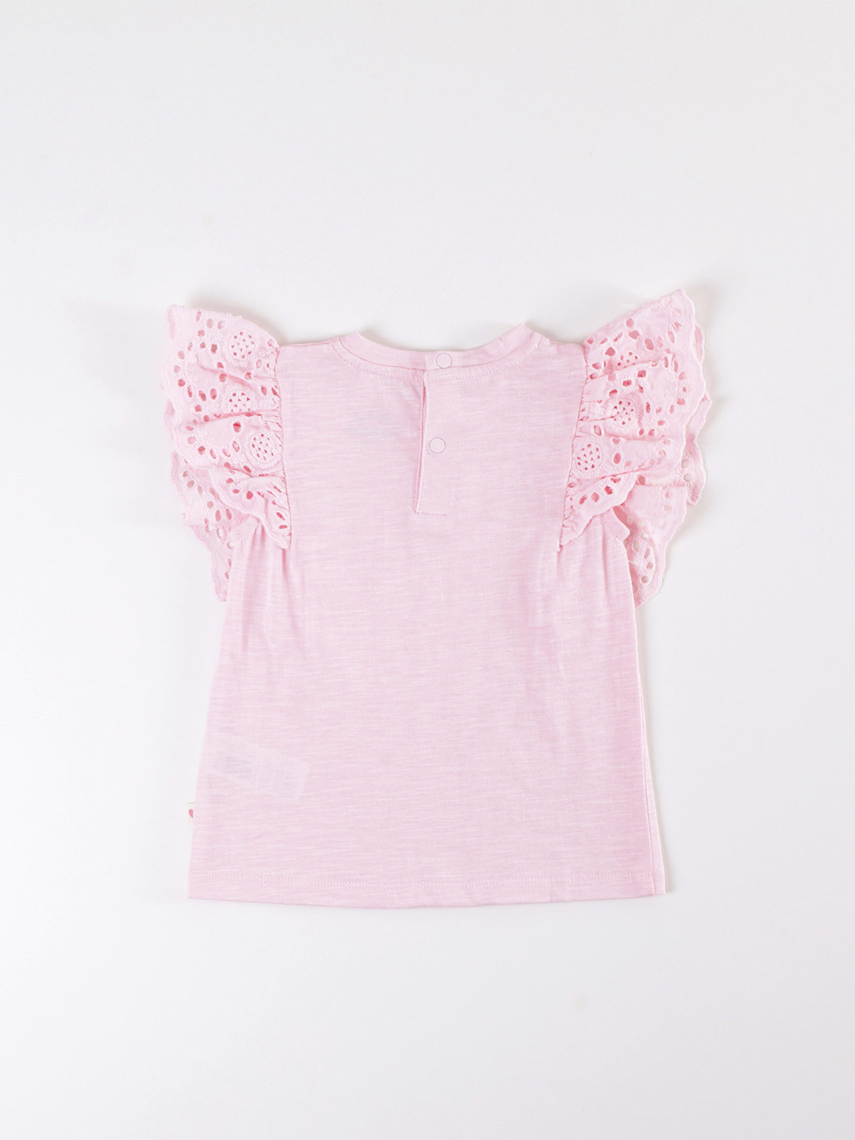 POLERA MANGA CORTA NIÑA BABY HARVEST BRODERIE - 2