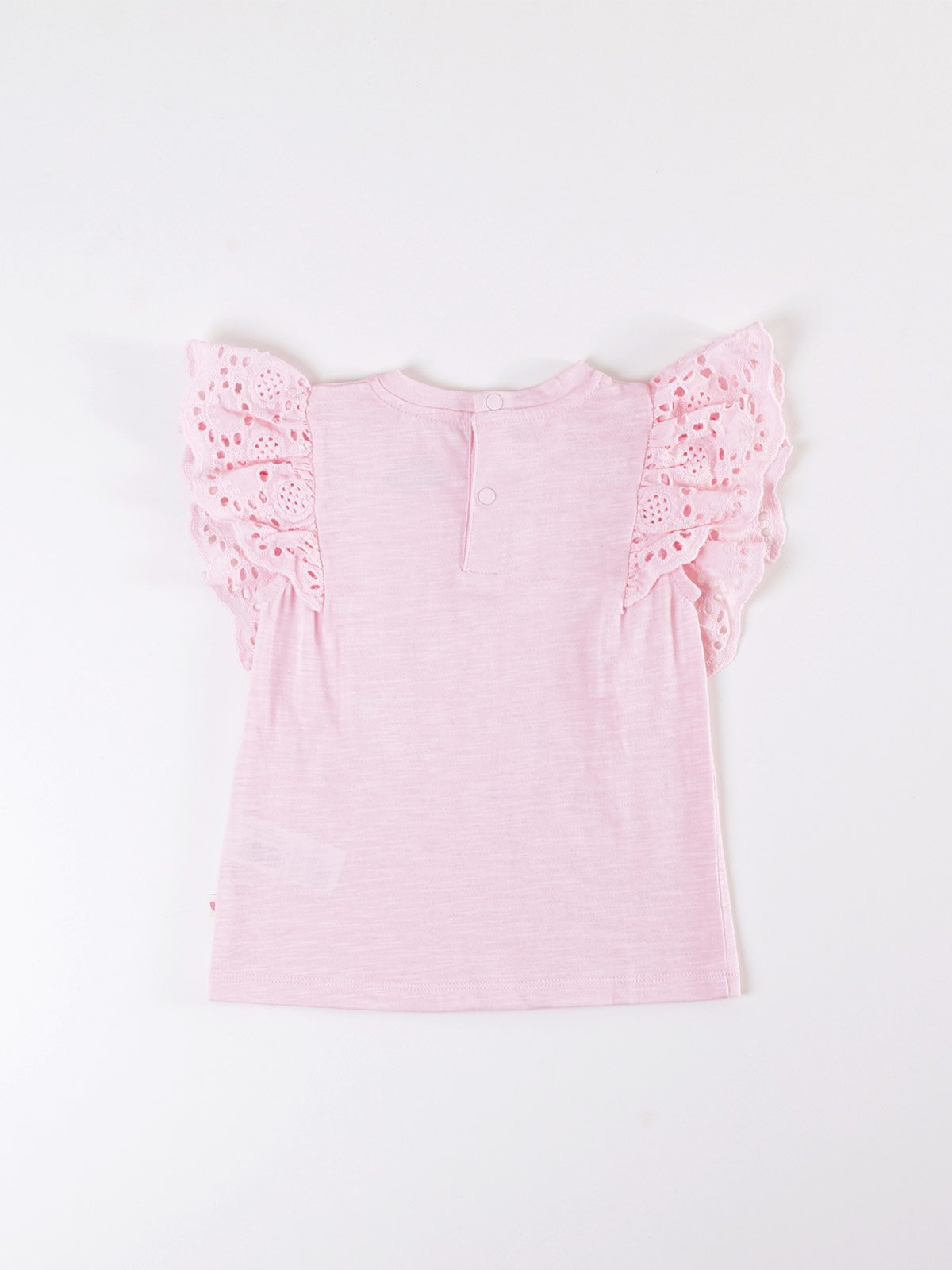 POLERA MANGA CORTA NIÑA BABY HARVEST BRODERIE - 2
