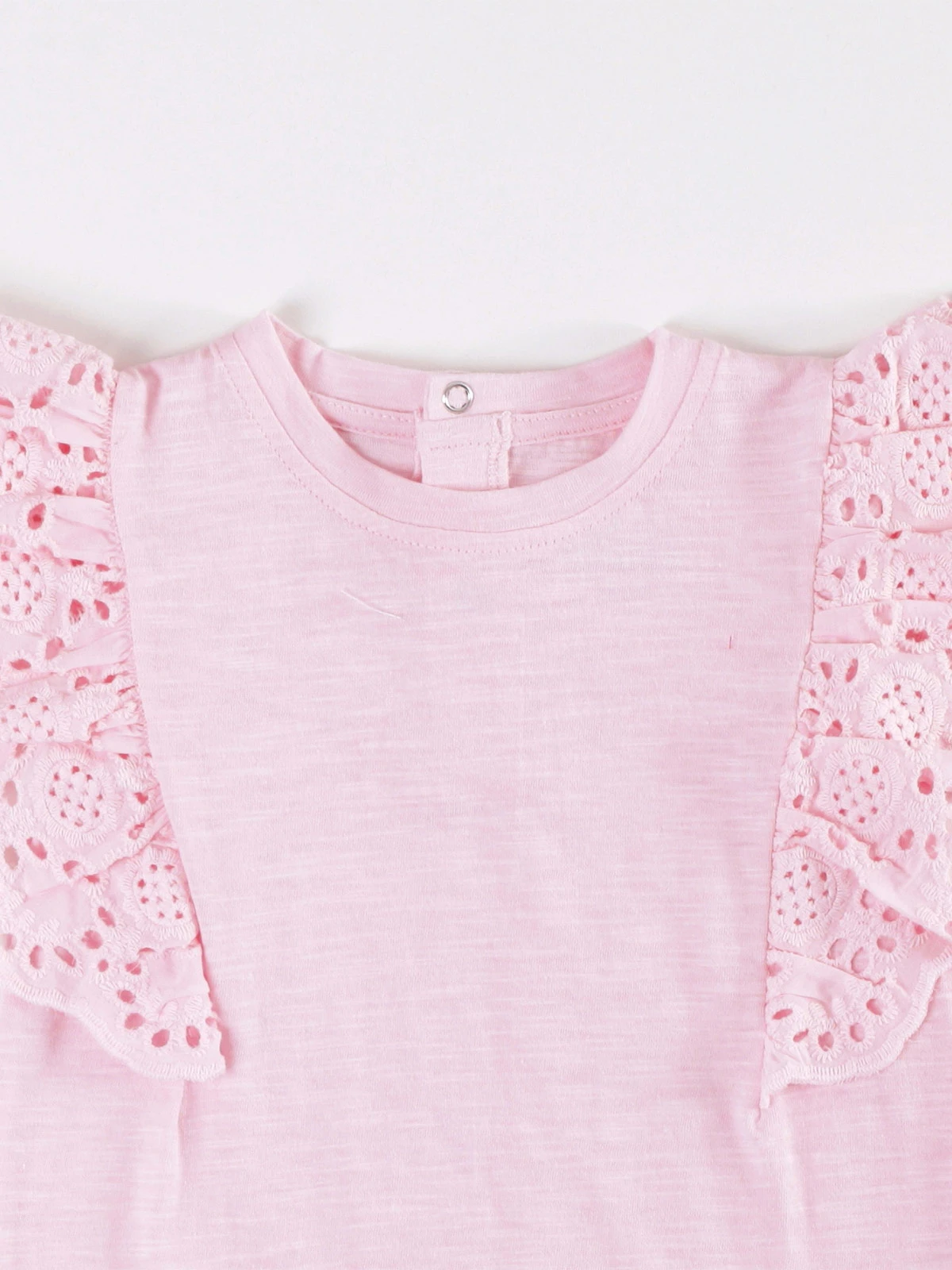 POLERA MANGA CORTA NIÑA BABY HARVEST BRODERIE - 3