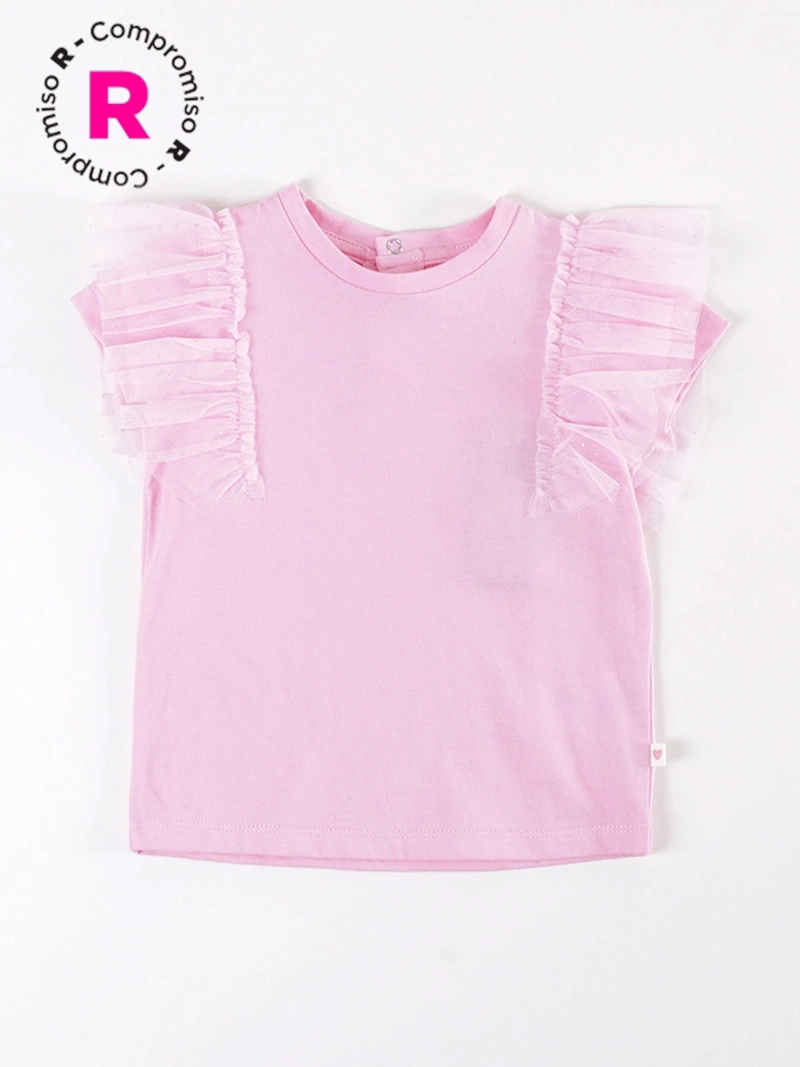 POLERA MANGA CORTA NIÑA BABY HARVEST - 1