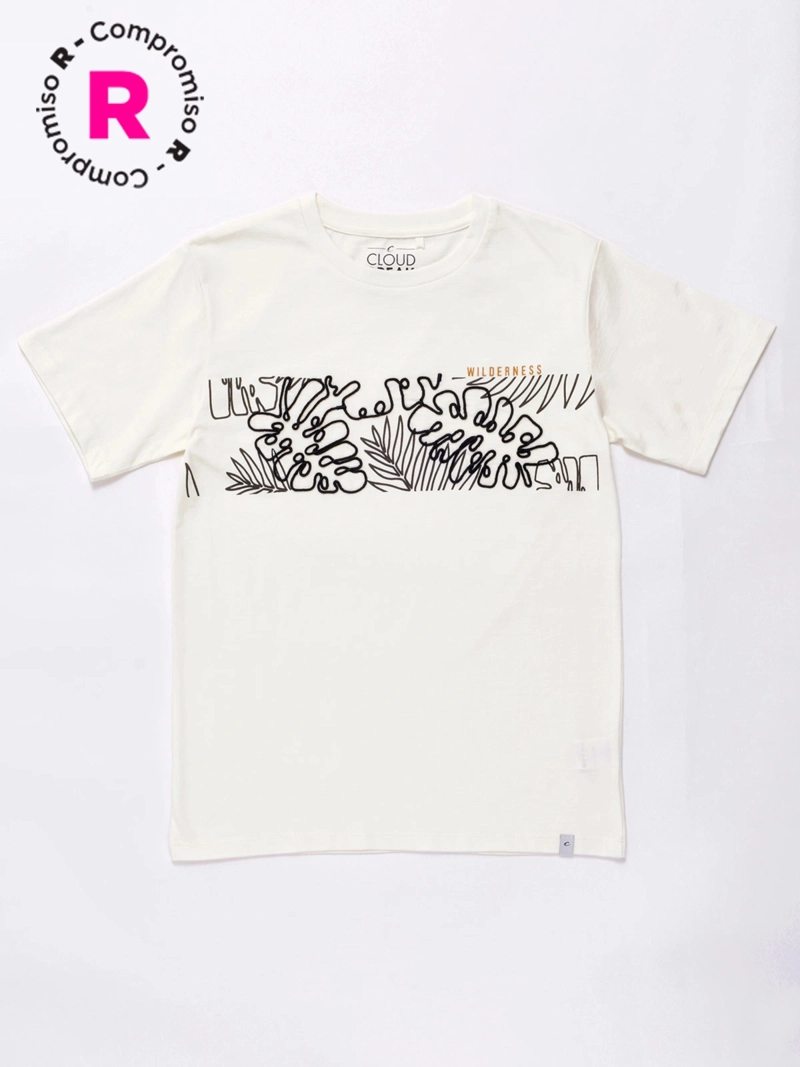POLERA MANGA CORTA ALGODÓN NIÑO CLOUDBREAK - 1