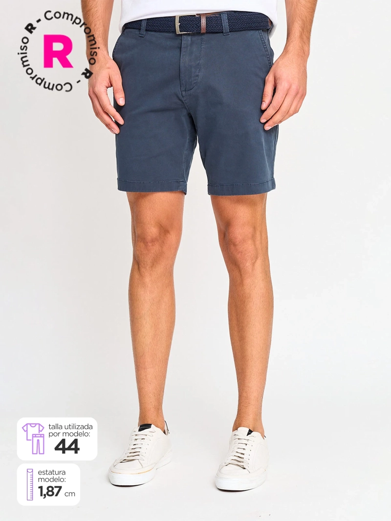 BERMUDA HOMBRE MARQUIS ALGODÓN CHINO - 1