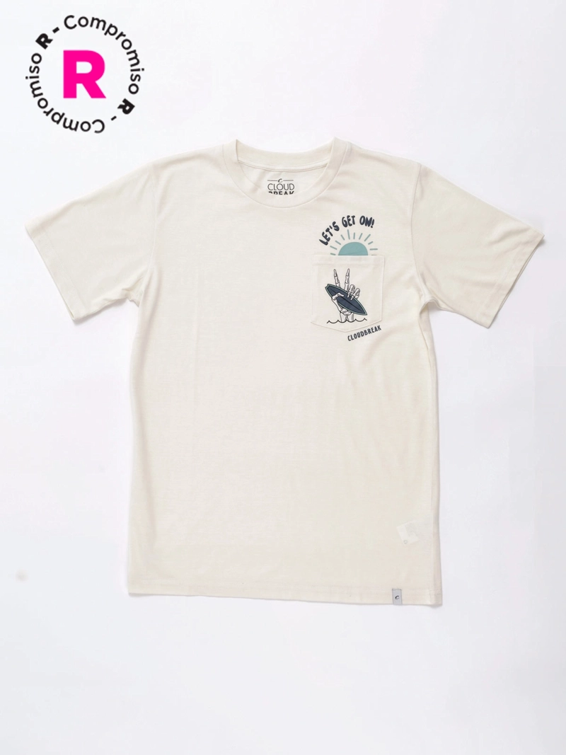 POLERA MANGA CORTA NIÑO CLOUDBREAK