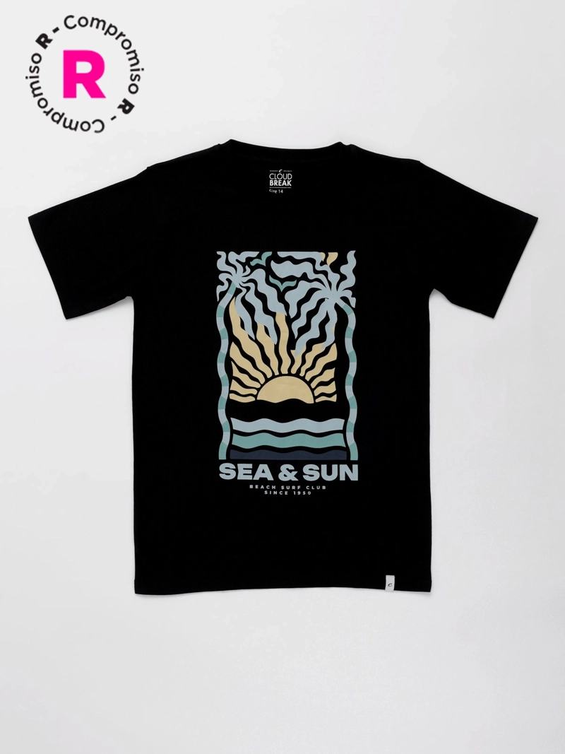 POLERA MANGA CORTA NIÑO CLOUDBREAK - 1