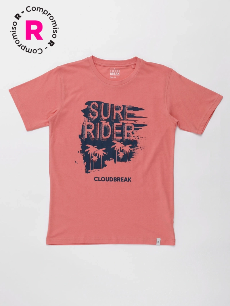 POLERA MANGA CORTA NIÑO CLOUDBREAK - 1