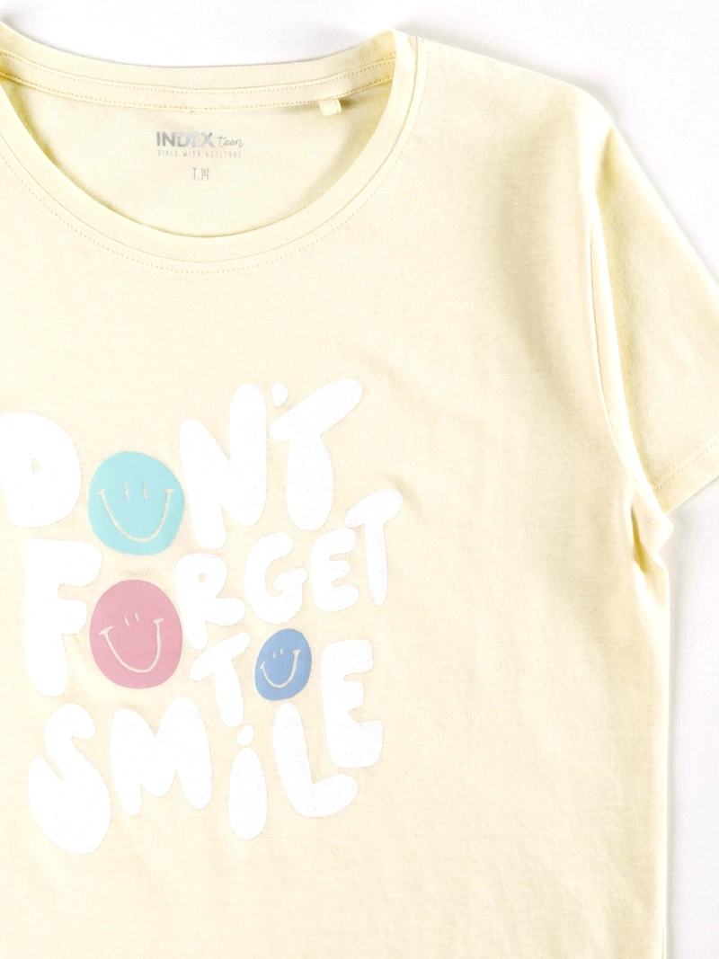 POLERA MANGA CORTA NIÑA INDEX PRINT - 3