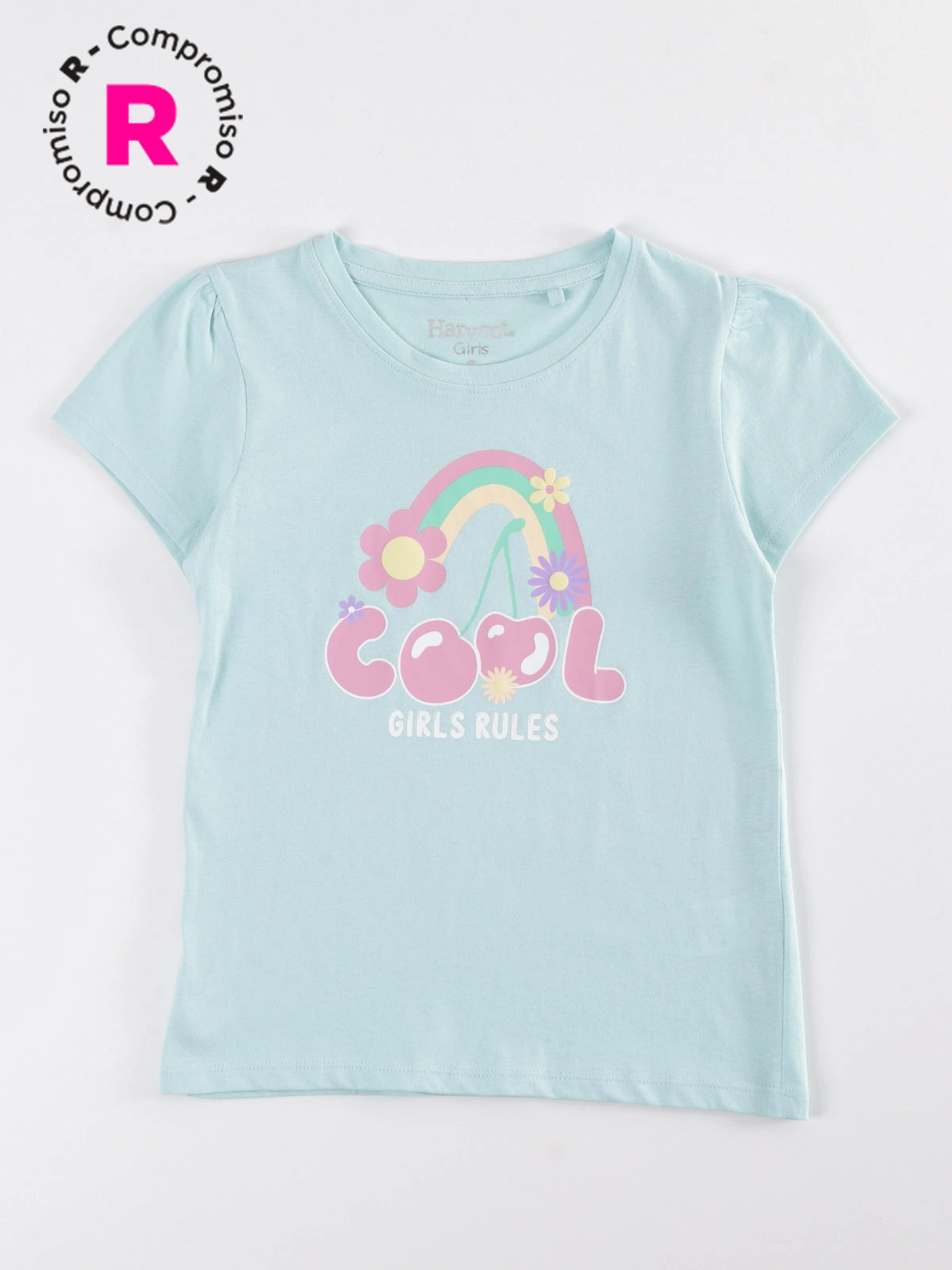 POLERA MANGA CORTA NIÑA HARVEST - 1