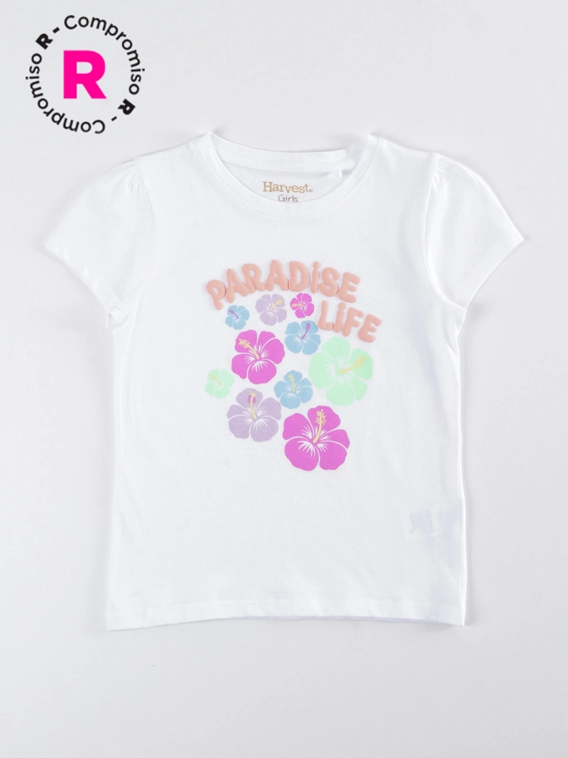 POLERA MANGA CORTA NIÑA HARVEST - 1