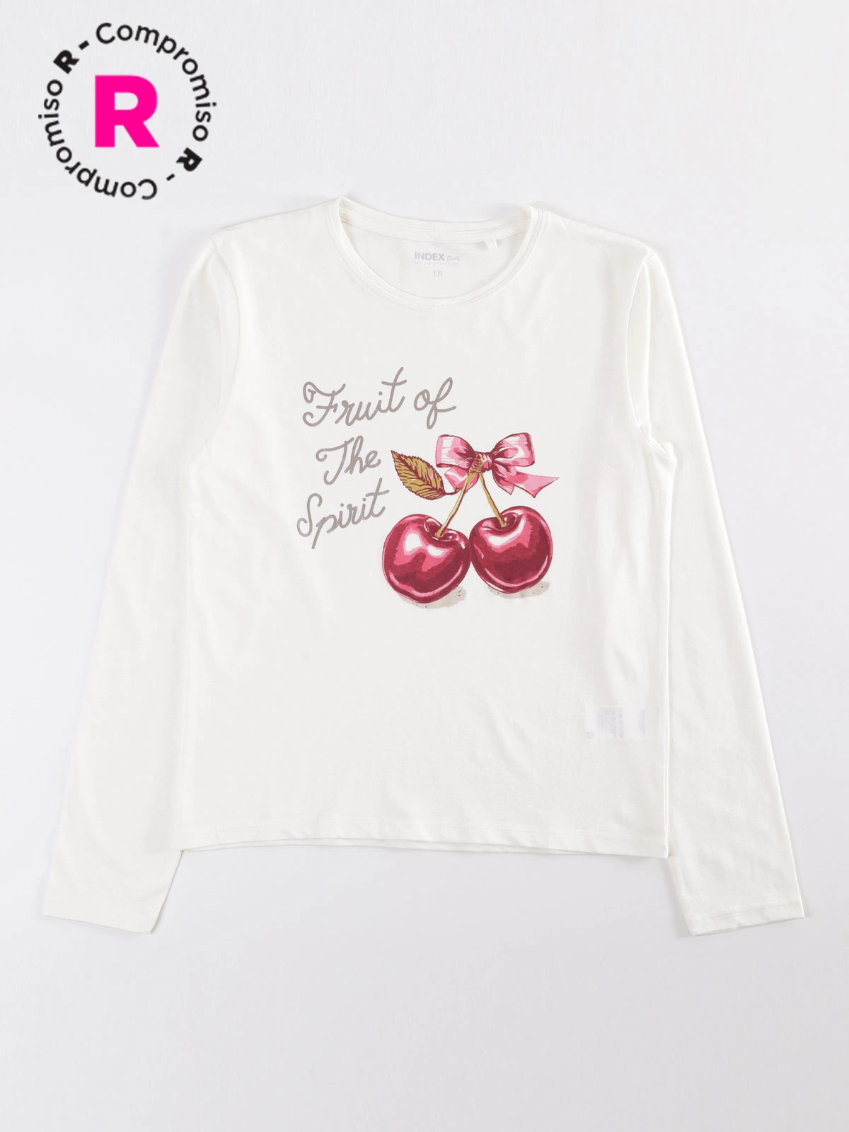 POLERA NIÑA INDEX TEEN ALGODÓN MANGA LARGA PRINT