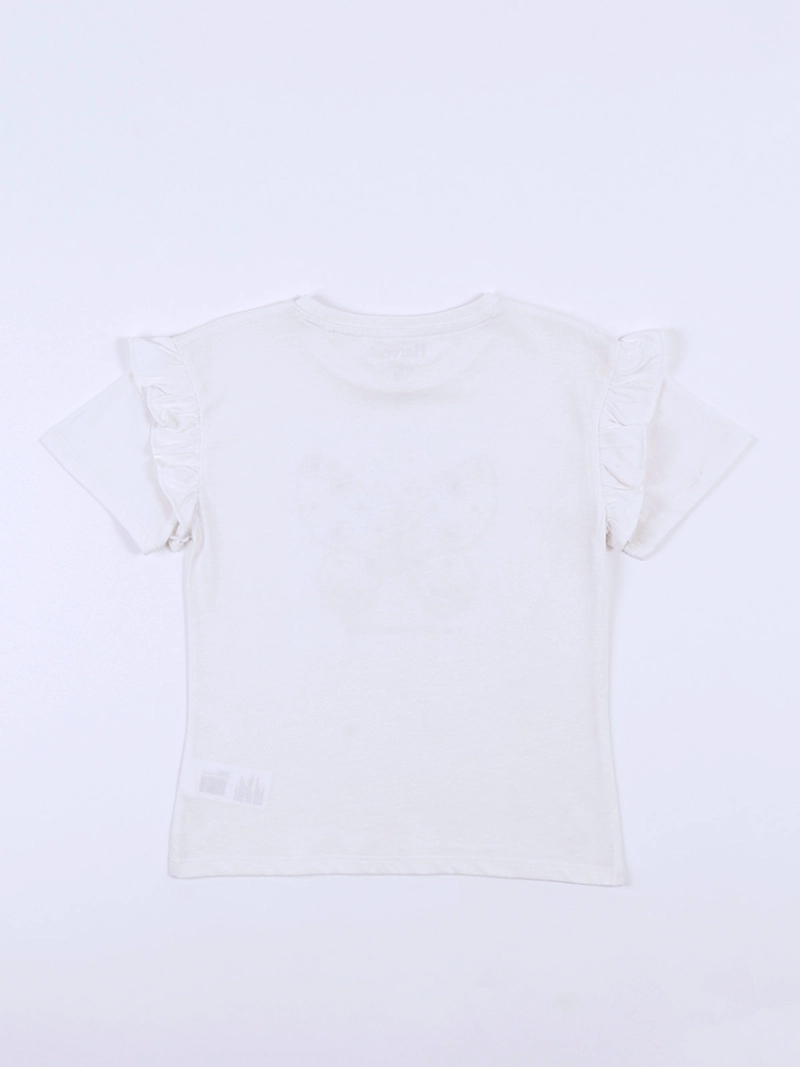 POLERA MANGA CORTA ALGODÓN NIÑA HARVEST VUELOS - 2