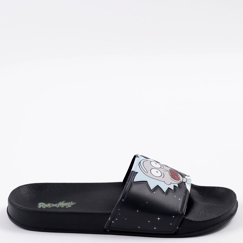 SANDALIAS HOMBRE RICK AND MORTY NEGRO